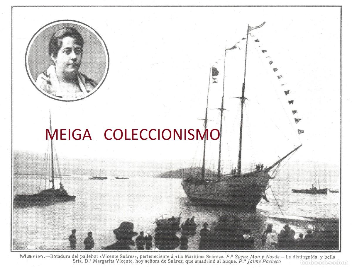 Sammelleidenschaft Andere Papierartikel: �Q559 - [A&Ntilde;O 1919]. MARIN. CONSTRUCCION NAVAL. BOTADURA DE BARCO. GALICIA. [LEER DESCRIPCION].