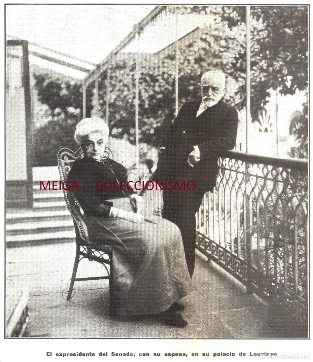 Sammelleidenschaft Andere Papierartikel: �Q589 - [A&Ntilde;O 1913]. MONTERO RIOS EN EL PALACIO DE LOURIZAN. PONTEVEDRA. GALICIA. [LEER DESCRIPCION].