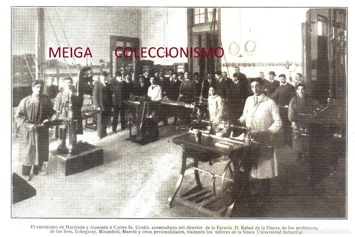 Collectionnisme Papier divers: �Q590 - [A&Ntilde;O 1913]. VIGO. ESCUELA SUPERIOR DE INDUSTRIAS. PONTEVEDRA. GALICIA. [LEER DESCRIPCION].