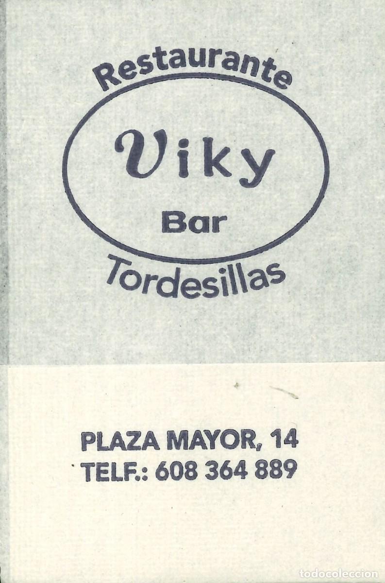 Altri oggetti di carta: SERVILLETA PAPEL - RESTAURANTE BAR VIKY - TORDESILLAS (VALLADOLID)