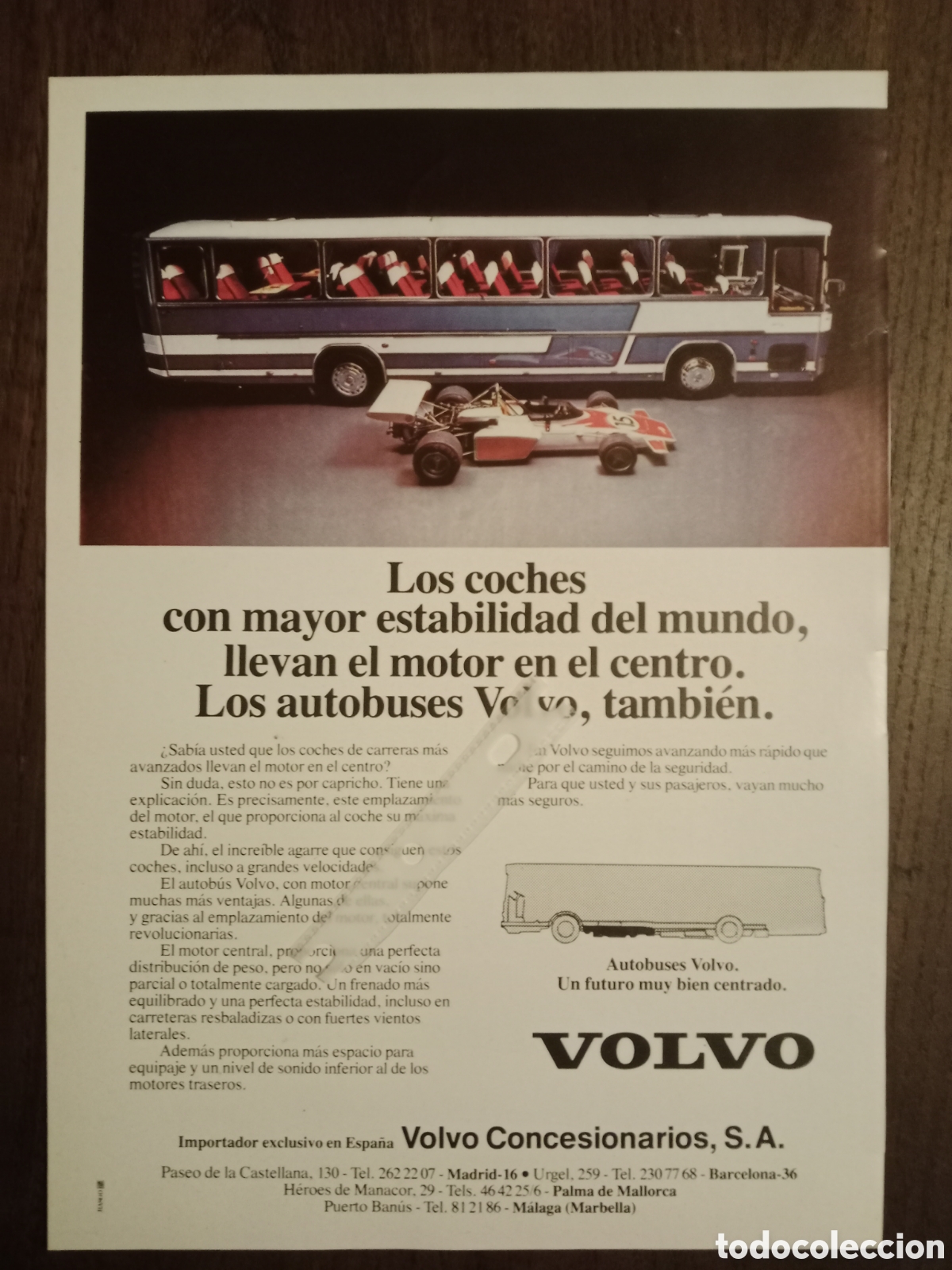 Paper Collecting Others: Publicidad autobuses volvo de 1982