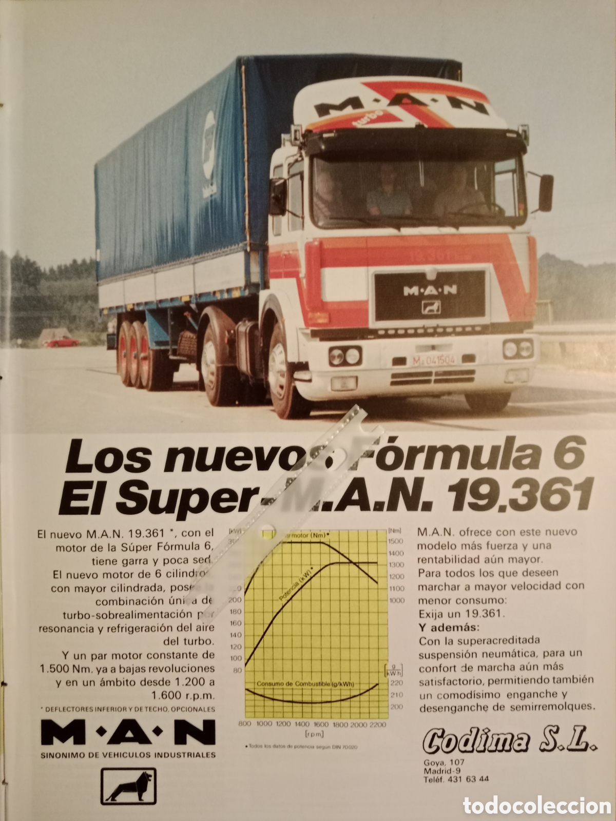 Paper Collecting Others: Publicidad cami&oacute;n man de 1984