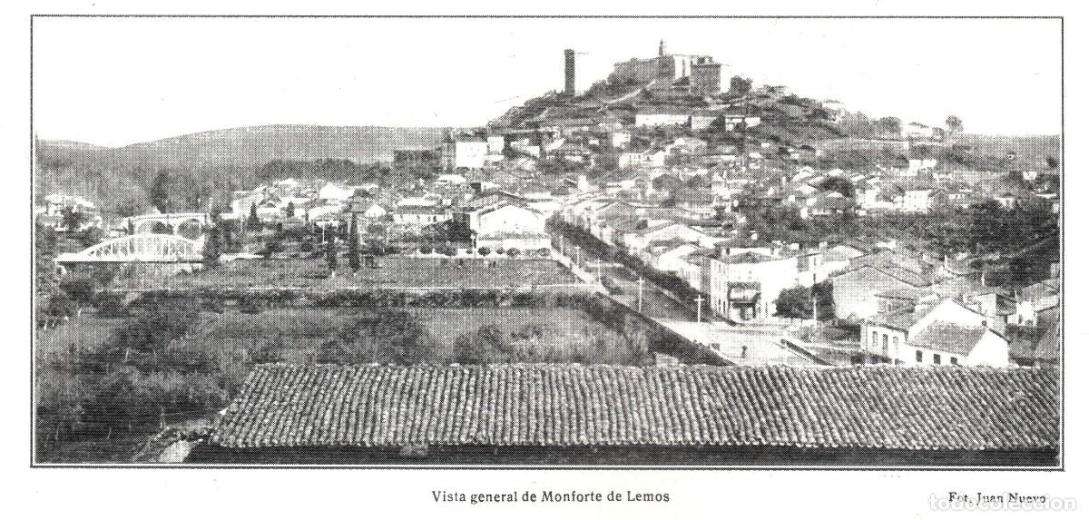 Altri oggetti di carta: �Q615 - [A&Ntilde;O 1910]. MONFORTE DE LEMOS. VISTA GENERAL. LUGO. GALICIA. [LEER DESCRIPCION].