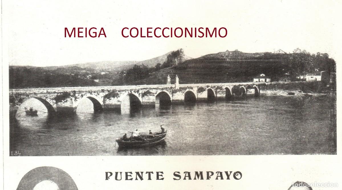 Collectionnisme Papier divers: �Q627 - [A&Ntilde;O 1909]. PUENTE SAMPAYO. PONTEVEDRA. GALICIA. [LEER DESCRIPCION].