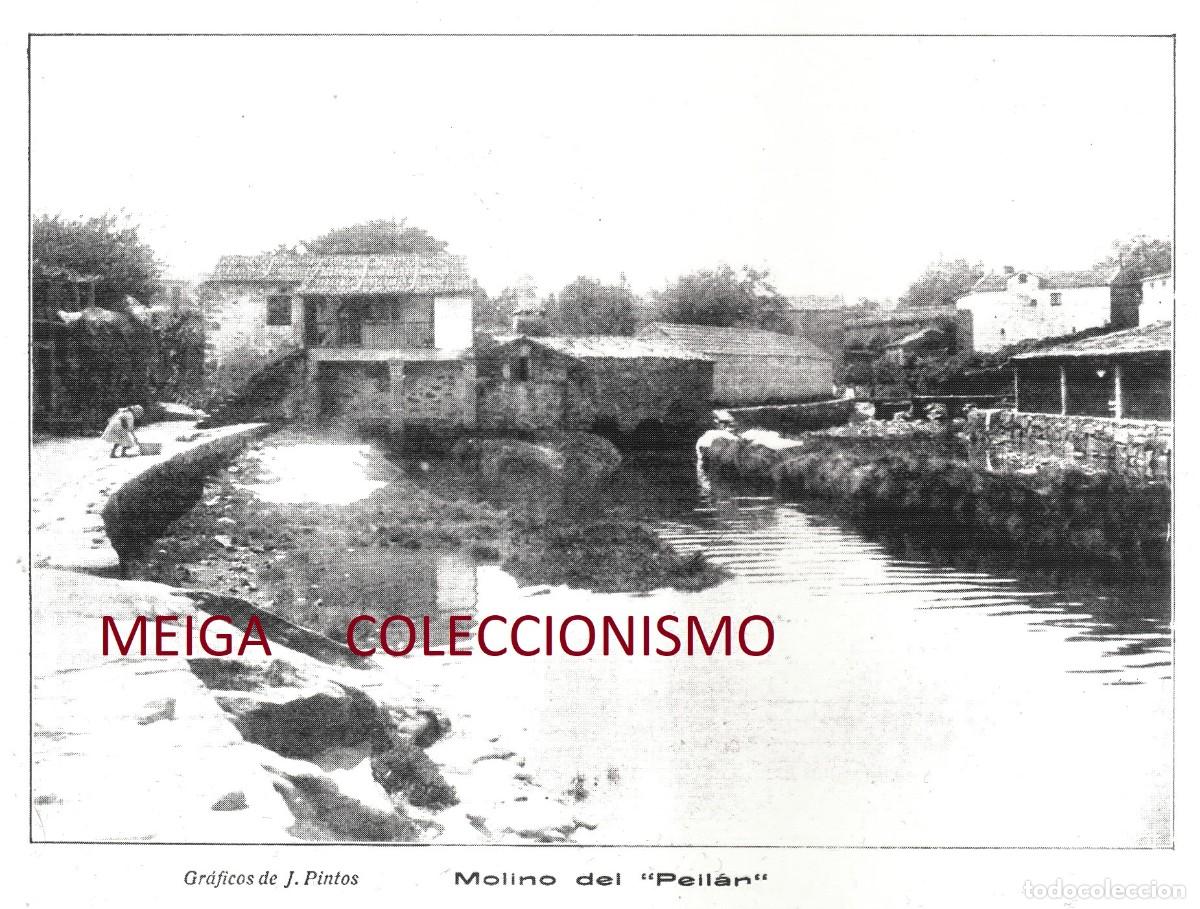 Collectionnisme Papier divers: �Q640 - [A&Ntilde;O 1914]. MOLINO DEL PELLAN. PUENTE DE BORA. GALICIA. [LEER DESCRIPCION].