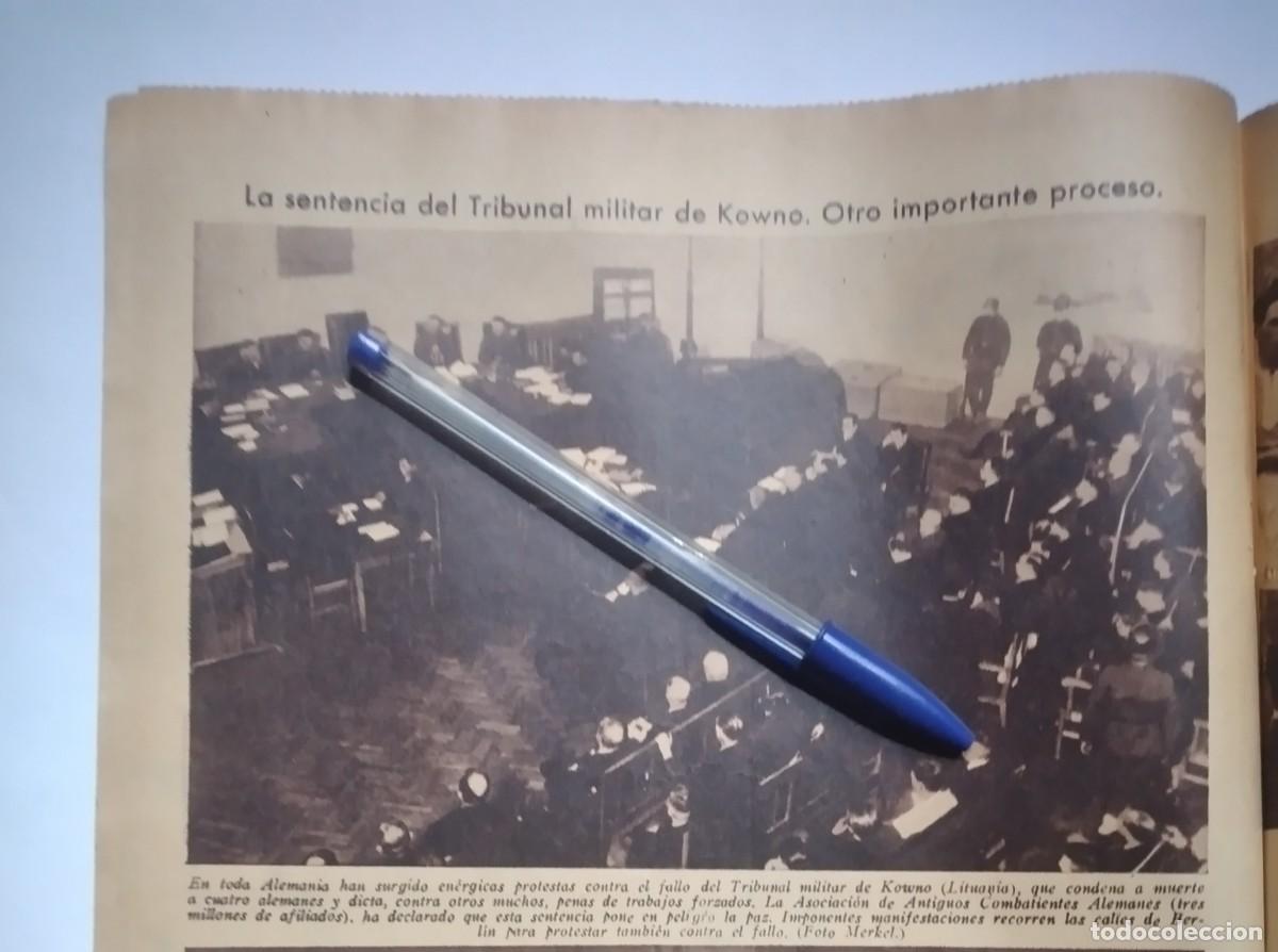 Otros Art&iacute;culos de Coleccionismo en Papel: KOWNO LITUANIA TRIBUNAL MILITAR SENTENCIA A MUERTE A CUATRO ALEMANES RECORTE DE PRENSA A&Ntilde;O 1935