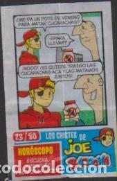 Otros Art&iacute;culos de Coleccionismo en Papel: cromo CHICLE BAZOOKA Los chistes de Joe Bazooka con horoscopo 23 / 80 tutti frutti SOY.YO