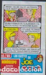 Otros Art&iacute;culos de Coleccionismo en Papel: cromo CHICLE BAZOOKA Los chistes de Joe Bazooka con horoscopo 61 / 80 tutti frutti SOY.YO