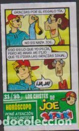 Otros Art&iacute;culos de Coleccionismo en Papel: cromo CHICLE BAZOOKA Los chistes de Joe Bazooka con horoscopo 31 / 80 menta SOY.YO