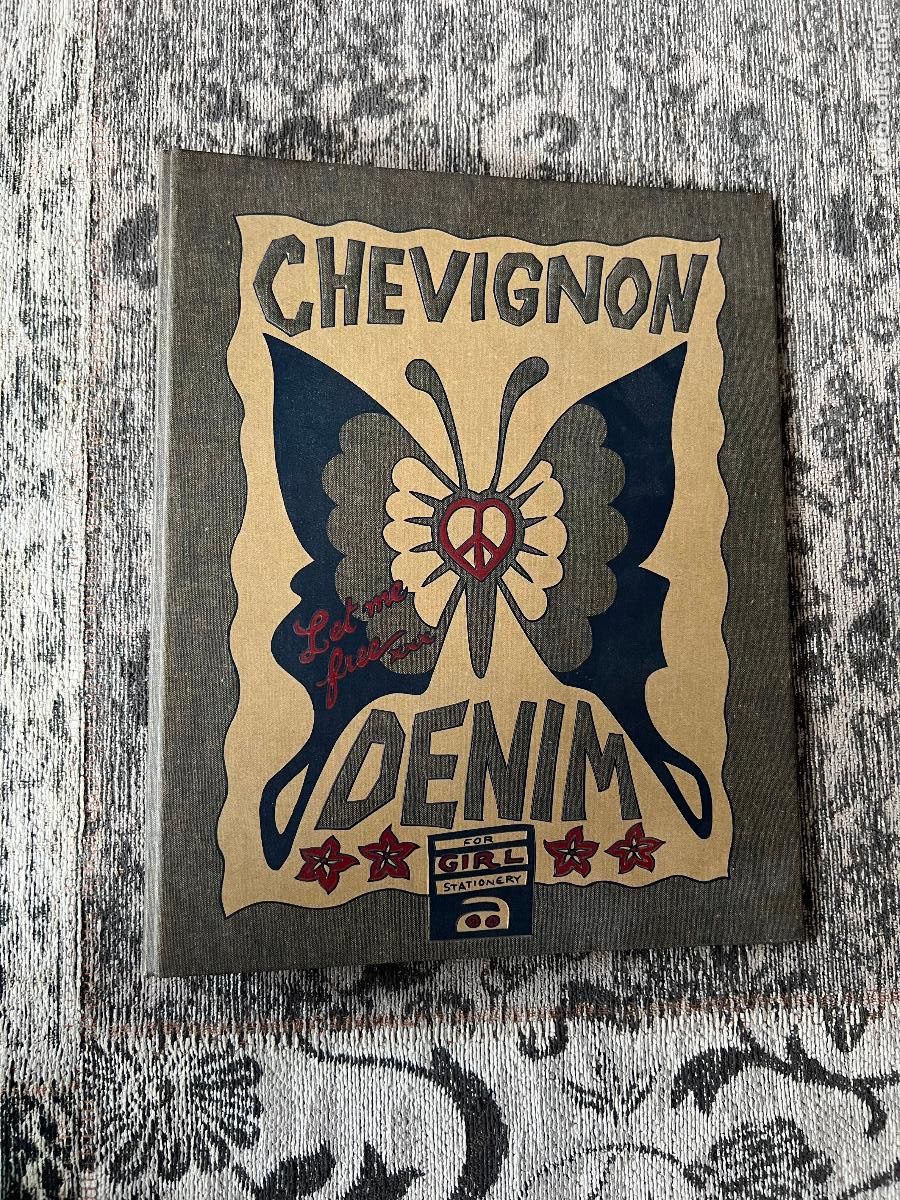 Sammelleidenschaft Andere Papierartikel: ARCHIVADOR ANILLAS CARPETA CHEVIGNON DENIM