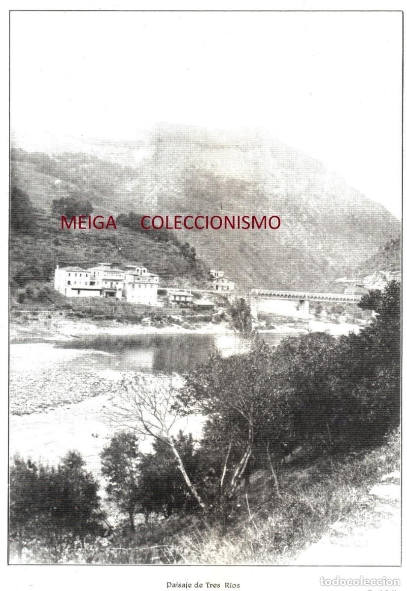 Collectionnisme Papier divers: �Q598 - [A&Ntilde;O 1913]. OS PEARES. TRES RIOS. LOS ALPES GALLEGOS. ORENSE. GALICIA. [LEER DESCRIPCION].