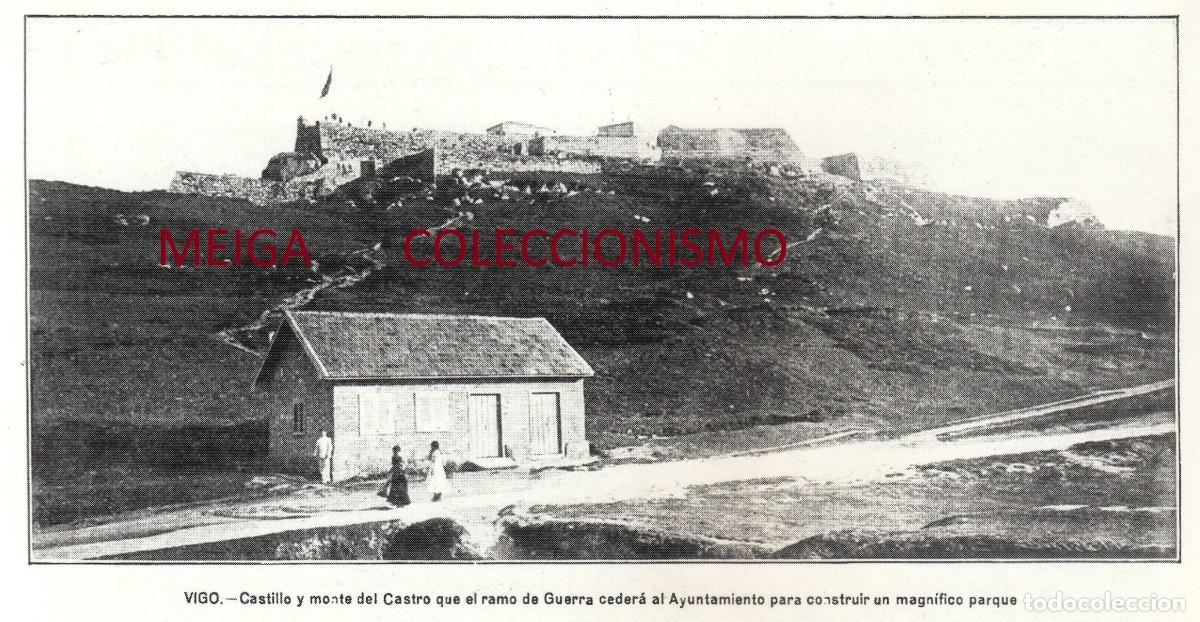 Collectionnisme Papier divers: �Q692 - [A&Ntilde;O 1911]. VIGO. OBRAS DE LA CASA DEL PUEBLO. EL CASTRO. GALICIA. [LEER DESCRIPCION].