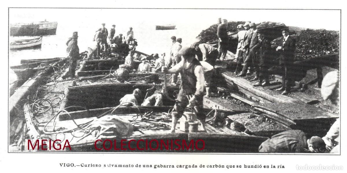 Sammelleidenschaft Andere Papierartikel: �Q695 - [A&Ntilde;O 1911]. VIGO. SALVAMENTO EN EL MAR. GONDOMAR. PONTEVEDRA. [LEER DESCRIPCION].