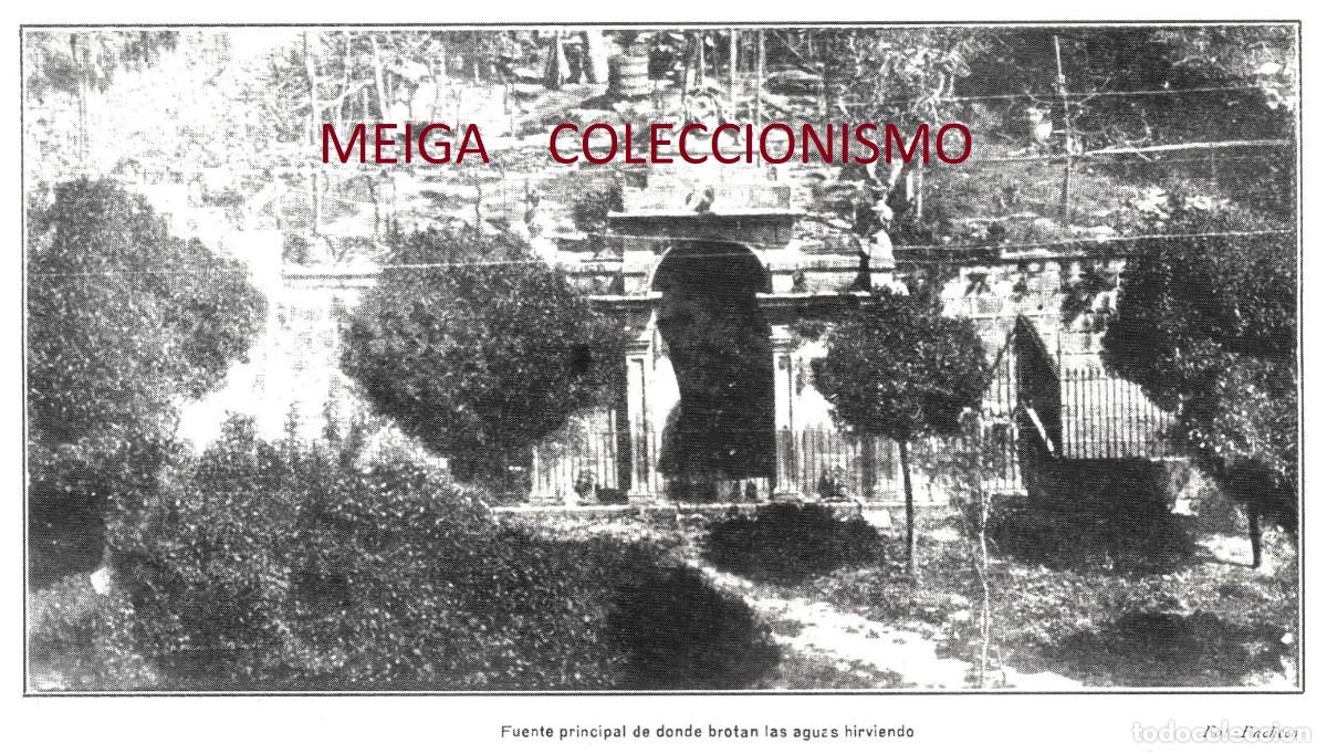 Collectionnisme Papier divers: �Q696 - [A&Ntilde;O 1911]. ORENSE. LAS BURGAS. FUENTES DE AGUA HIRVIENDO. GALICIA. [LEER DESCRIPCION].