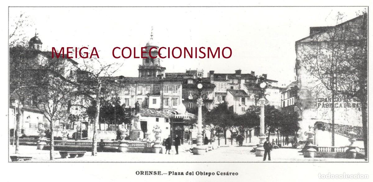 Otros art&iacute;culos de coleccionismo en papel: �Q697 - [A&Ntilde;O 1911]. ORENSE. OBRAS DEL GRAN HOSPITAL. PLAZA. JARDINES. GALICIA. [LEER DESCRIPCION].