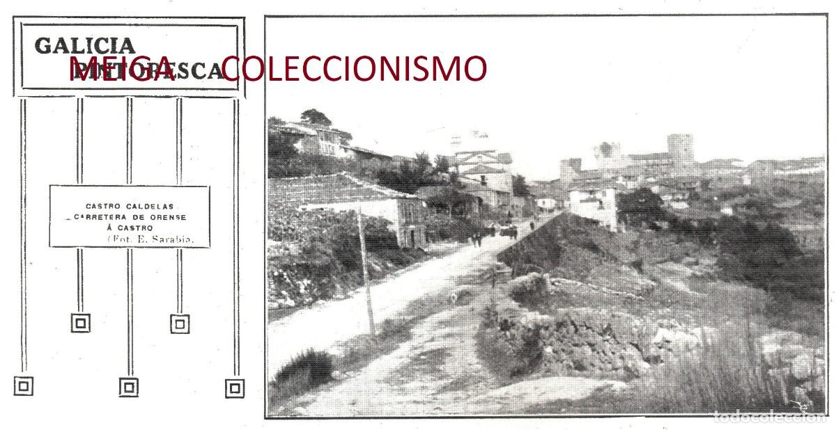 Collectionnisme Papier divers: �Q699 - [A&Ntilde;O 1911]. CASTRO CALDELAS. REDONDELA. OS PEARES. GALICIA. [LEER DESCRIPCION].