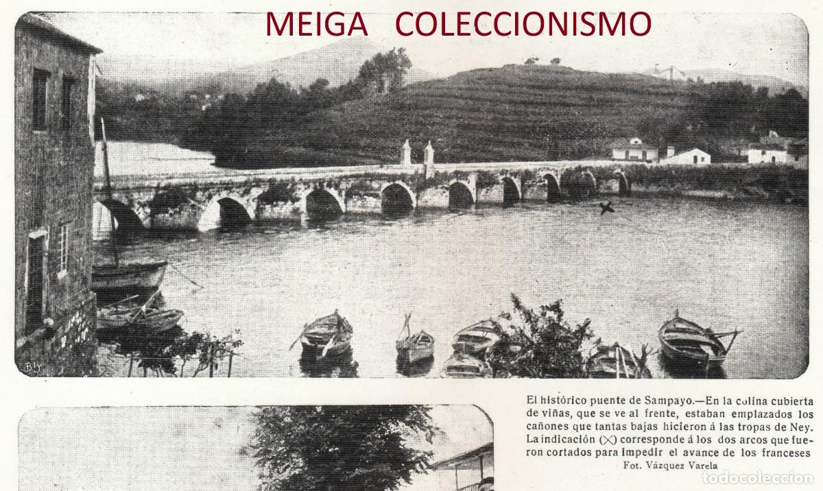Collectionnisme Papier divers: �Q718 - [A&Ntilde;O 1909]. PUENTE SAMPAYO. PONTEVEDRA. GALICIA. [LEER DESCRIPCION].