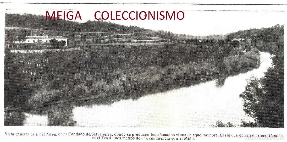 Sammelleidenschaft Andere Papierartikel: �Q720 - [A&Ntilde;O 1909]. CONDADO DE SALVATERRA. VINOS LA FILLABOA. GALICIA. [LEER DESCRIPCRIPCION.].