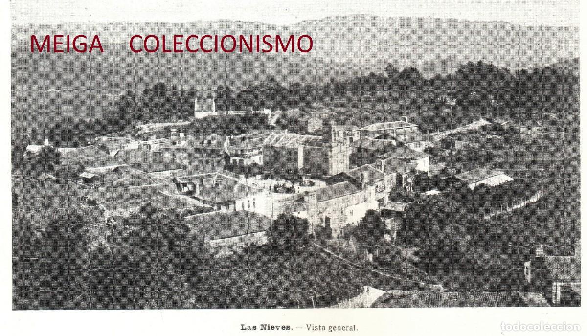 Sammelleidenschaft Andere Papierartikel: �Q721 - [A&Ntilde;O 1909]. LAS NIEVES. VISTA DE LA CIUDAD. CASINO. GALICIA. [LEER DESCRIPCRIPCION.].