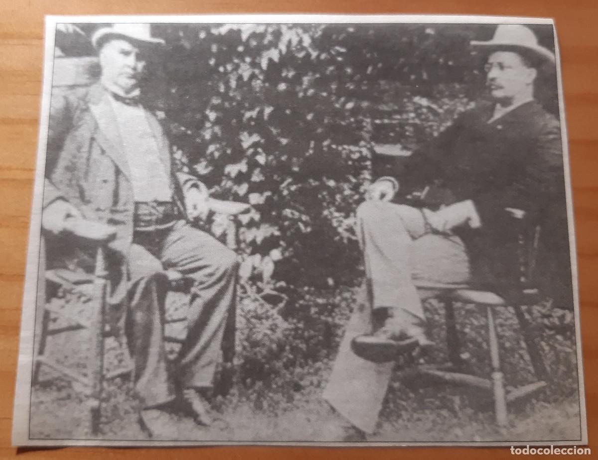 Otros art&iacute;culos de coleccionismo en papel: RECORTE DE REVISTA - REPRODUCCI&Oacute;N DOS HOMBRES SENTADOS - PERFECTO ESTADO