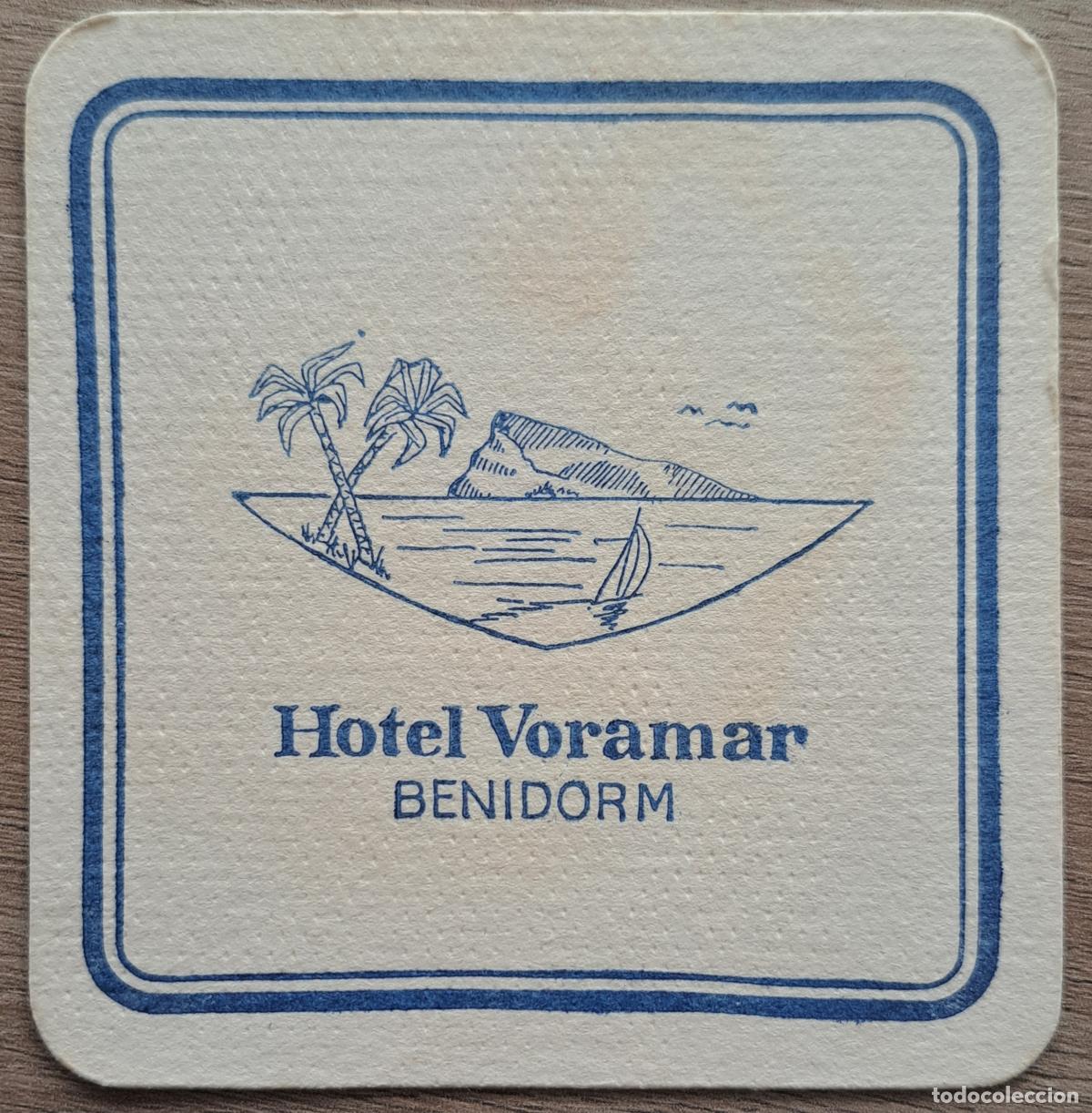 Otros Art&iacute;culos de Coleccionismo en Papel: Posavasos Hotel Voramar - Benidorm (Alicante)
