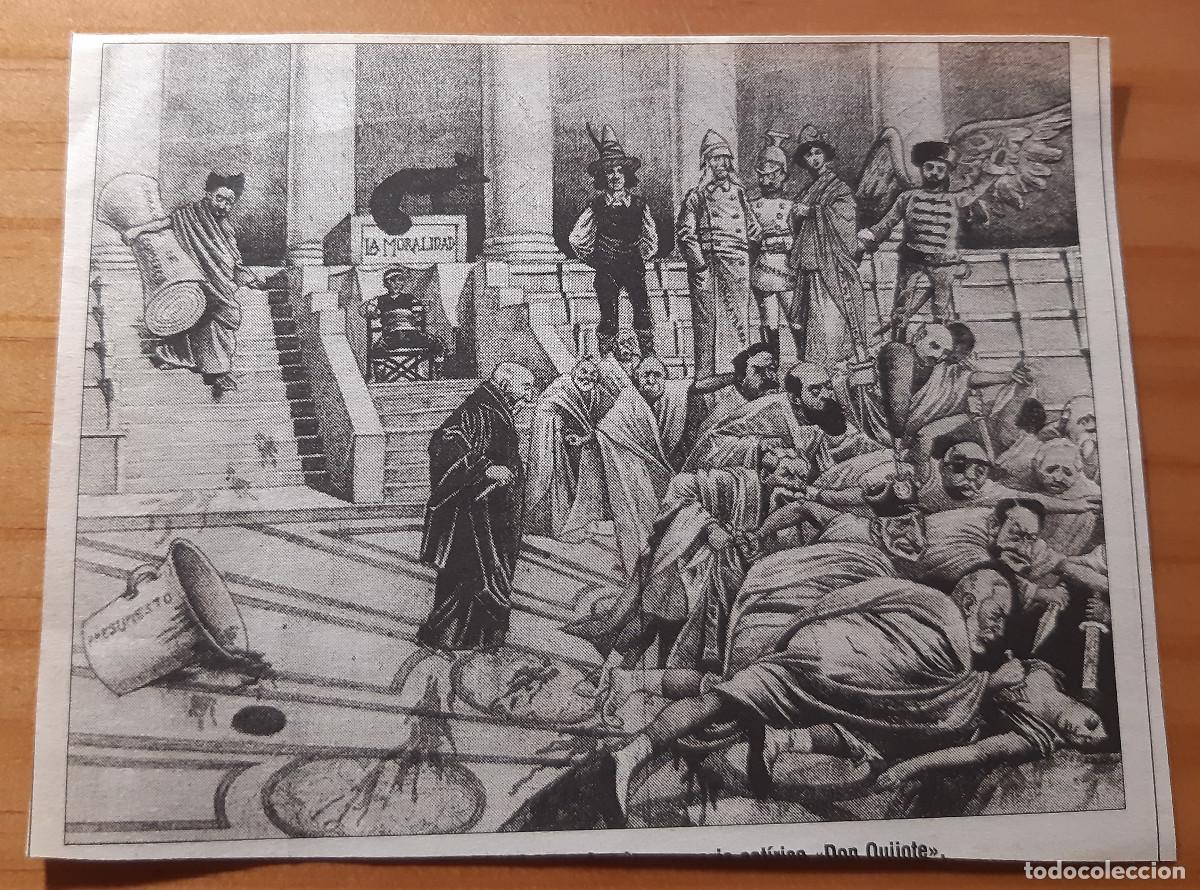 Otros art&iacute;culos de coleccionismo en papel: RECORTE DE REVISTA - REPRODUCCI&Oacute;N LA MORALIDAD - PERFECTO ESTADO