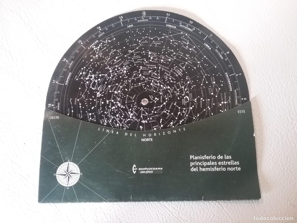 Paper Collecting Others: PLANISFERIO DE LAS PRINCIPALES ESTRELLAS DEL HEMISFERIO NORTE