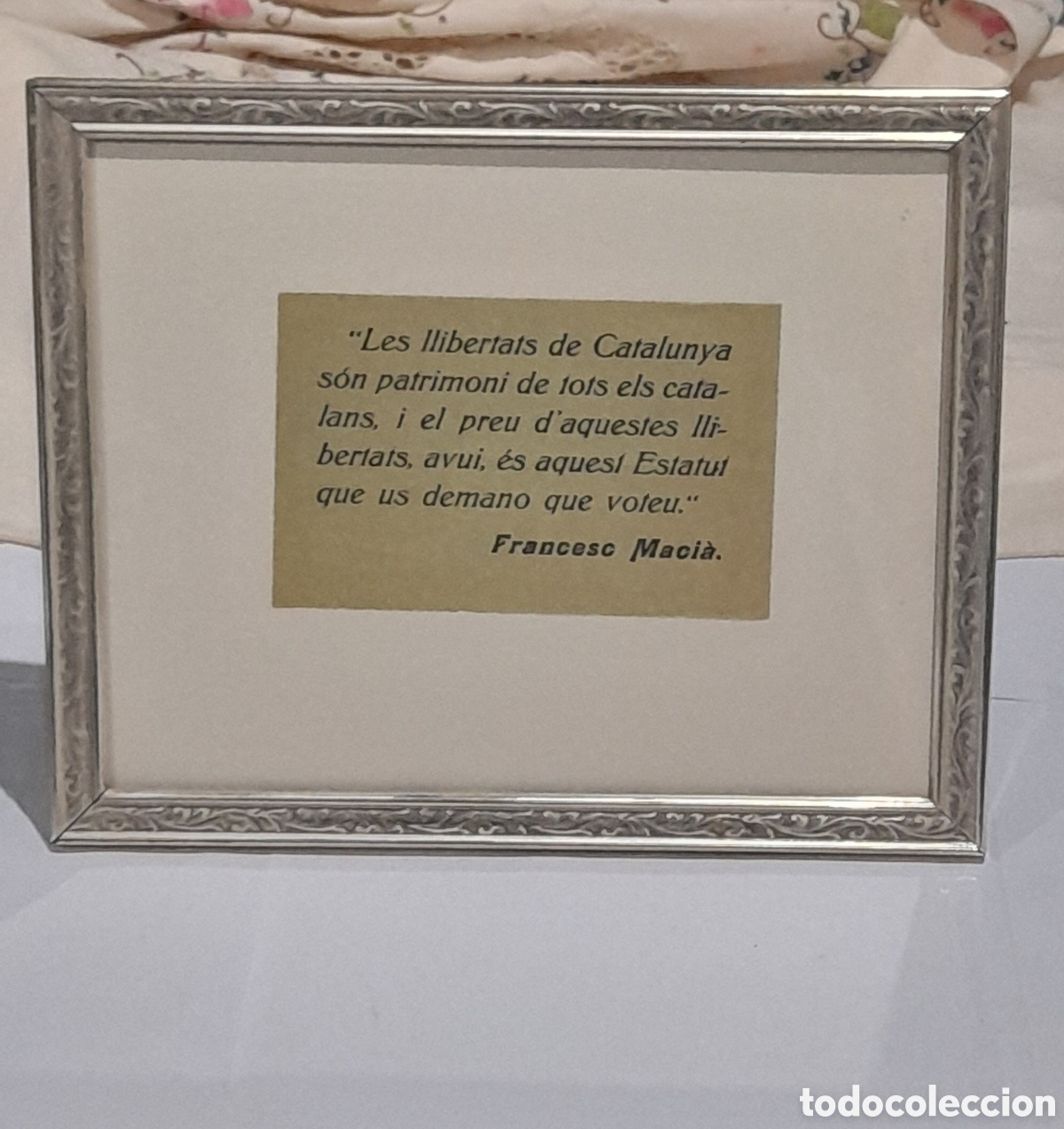 Otros Art&iacute;culos de Coleccionismo en Papel: &Uacute;NICA !! FRANCESC MACI&Aacute; Octavilla Publicitaria 1931 solicitar Refer&eacute;ndum en Catalu&ntilde;a. De Museo