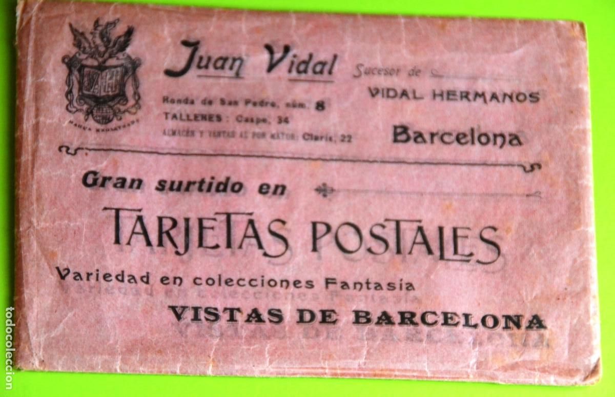 Sammelleidenschaft Andere Papierartikel: SOBRE DE PUBLICIDAD PARA TARJETAS POSTALES. JUAN VIDAL (BARCELONA)