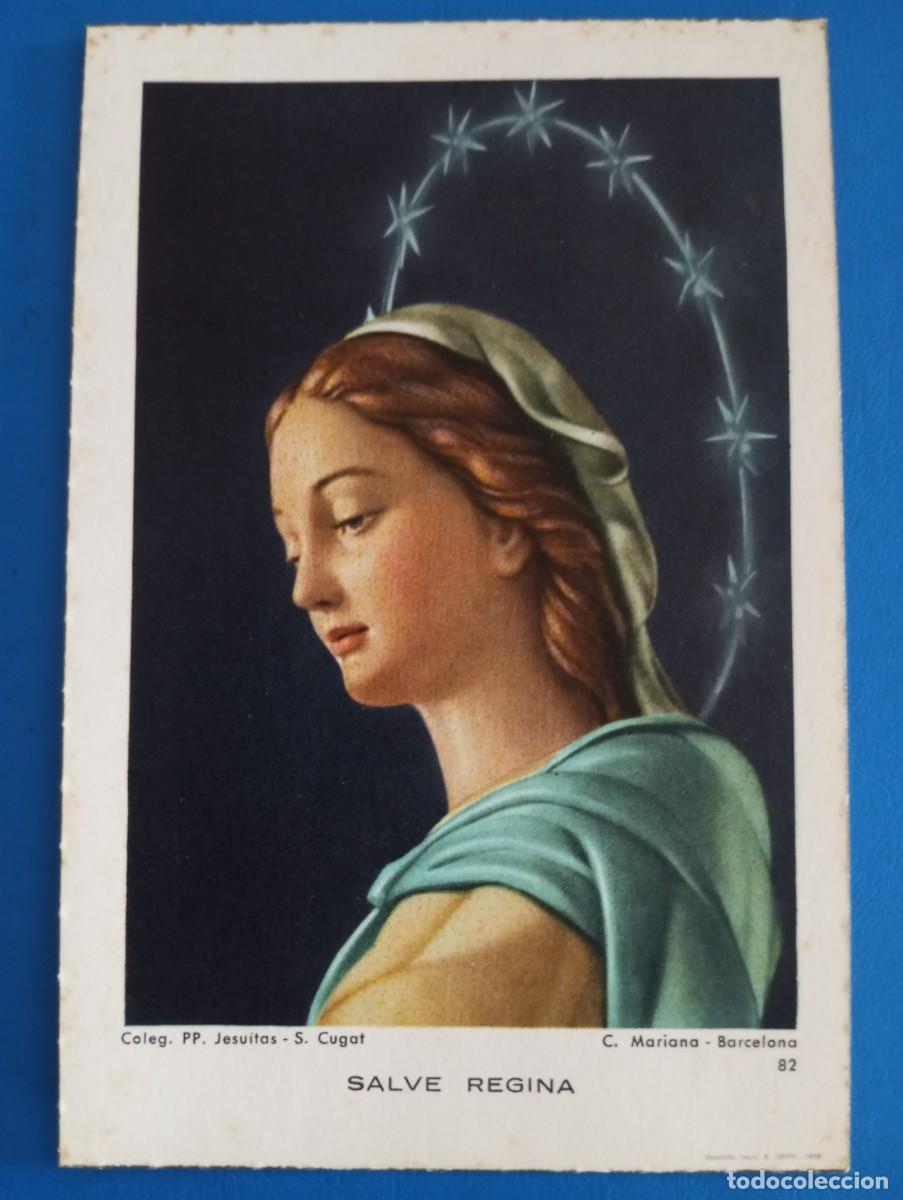 Otros art&iacute;culos de coleccionismo en papel: ANTIGUA ESTAMPA SALVE REGINA