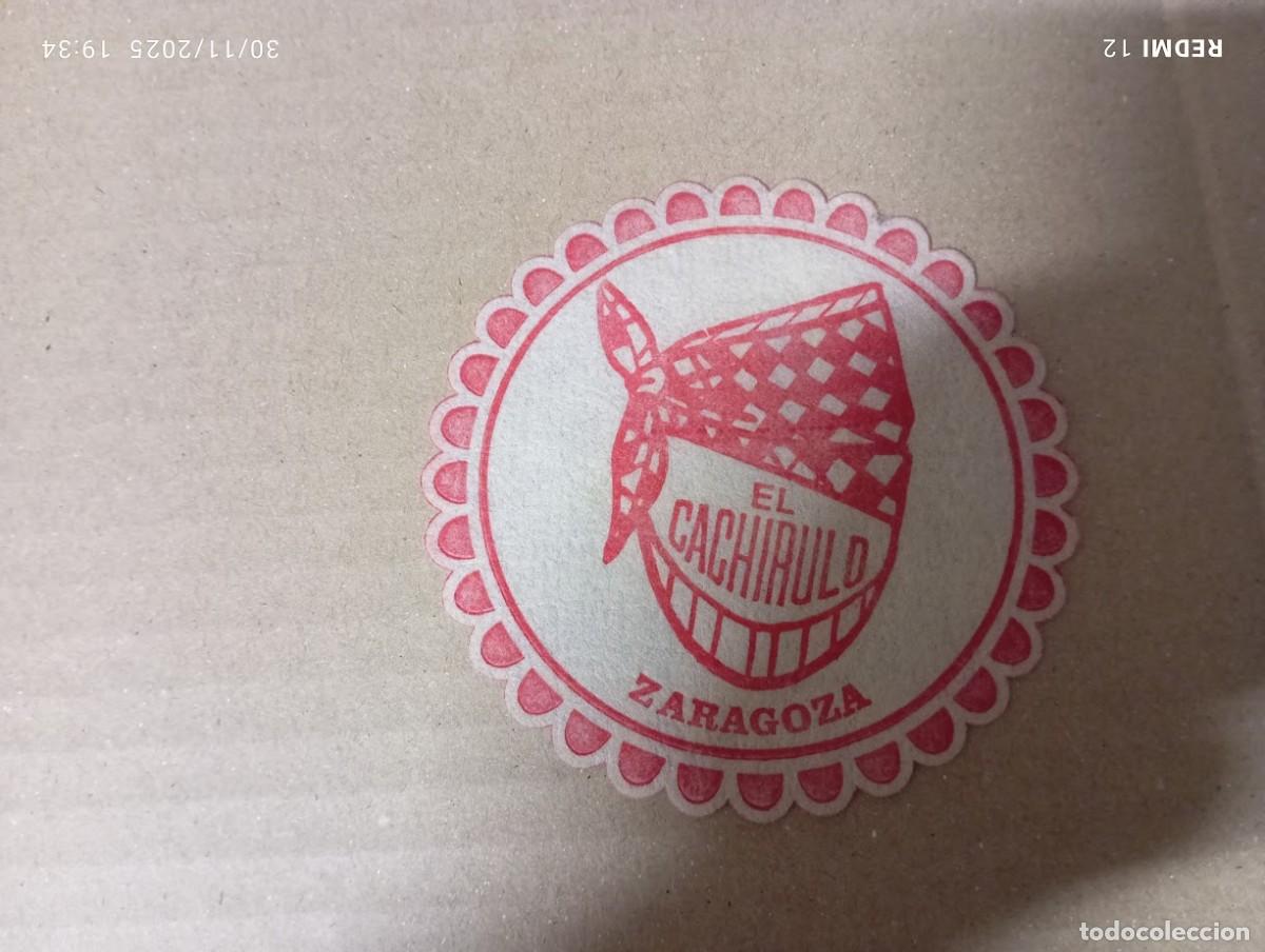 Outros artigos de papel: POSAVASOS EL CACHIRULO / ZARAGOZA
