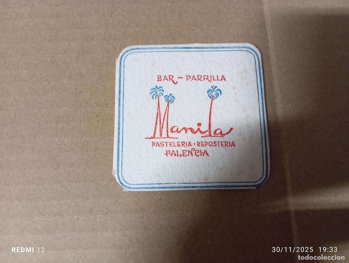 Outros artigos de papel: POSAVASOS BAR MANILA / PALENCIA