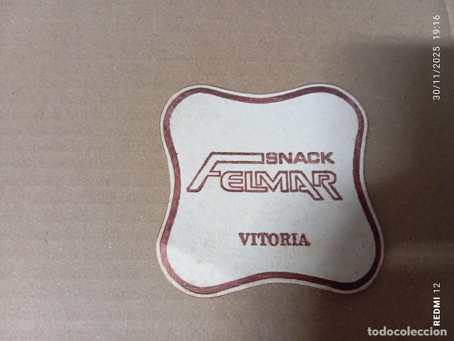Sammelleidenschaft Andere Papierartikel: POSAVASOS SNACK FELMAR / VITORIA