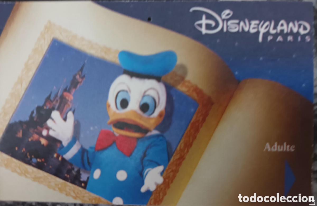 Otros Art&iacute;culos de Coleccionismo en Papel: ENTRADA DISNEYLAND PARIS