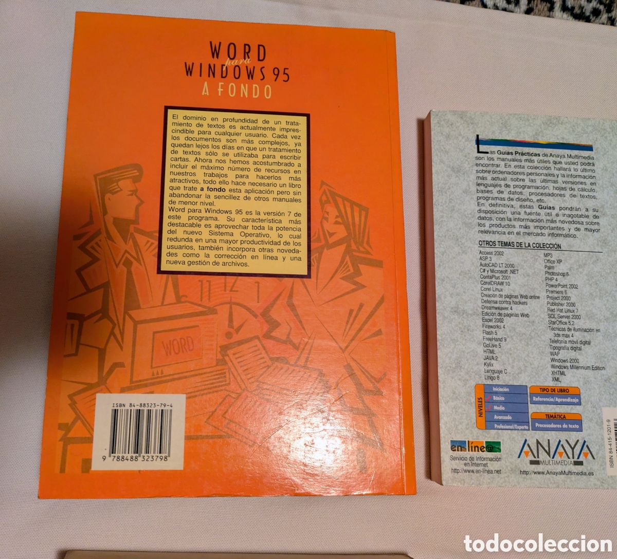 Otros art&iacute;culos de coleccionismo en papel: 5 antiguos libros de inform&aacute;tica - Foto 2