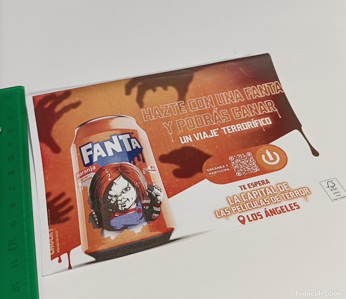 Otros Art&iacute;culos de Coleccionismo en Papel: fanta papel promocional halloween halowen 2025