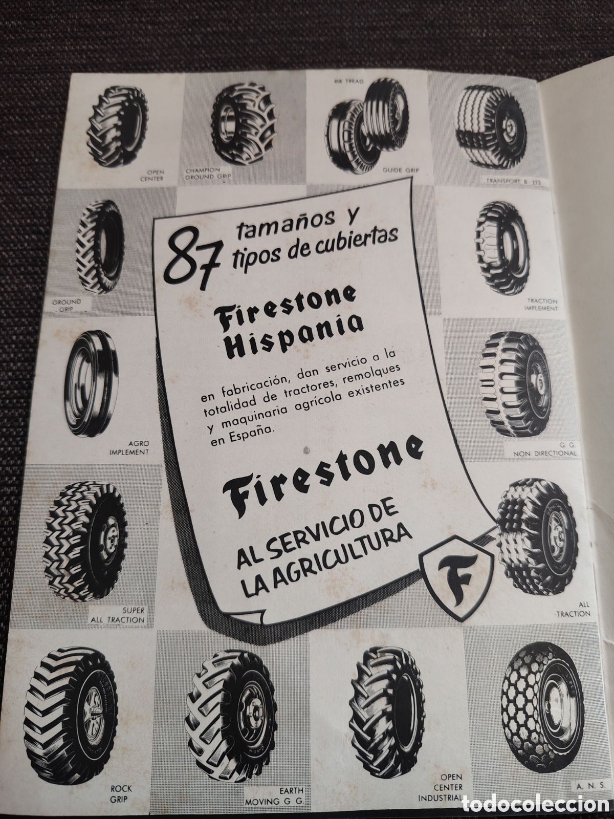 Otros art&iacute;culos de coleccionismo en papel: Cat&aacute;logo Firestone-Hispania - Foto 3