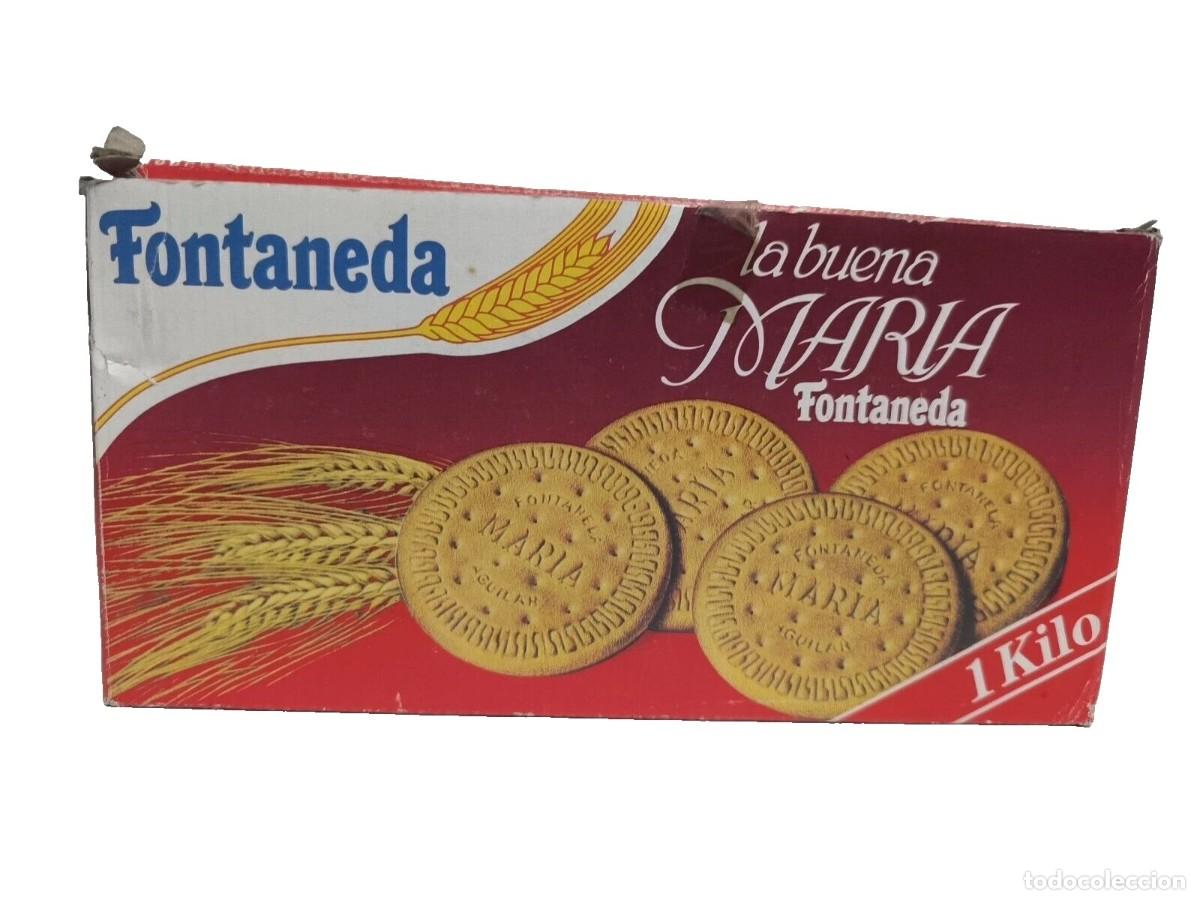 Otros Art&iacute;culos de Coleccionismo en Papel: Caja Antigua De Galletas Fontaneda Vacio A&ntilde;os 80
