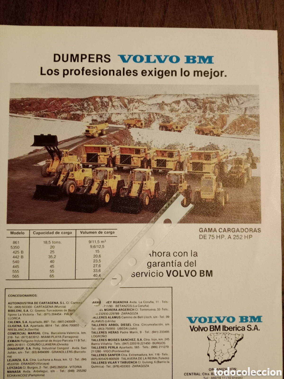 Paper Collecting Others: Publicidad maquinaria dumpers Volvo Bm