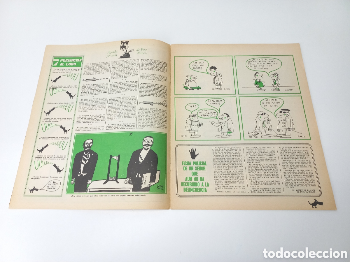 Otros art&iacute;culos de coleccionismo en papel: Hermano Lobo 7. Ediciones Pleyades, 1972. - Foto 3