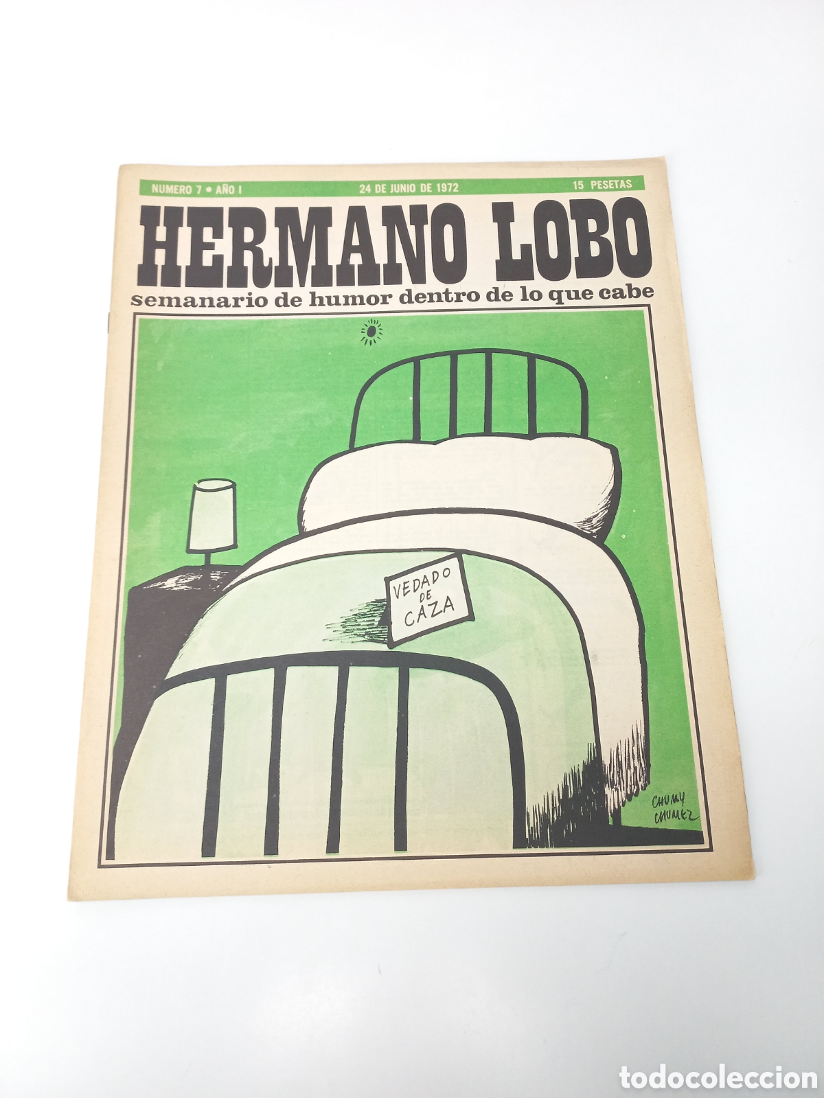 Otros art&iacute;culos de coleccionismo en papel: Hermano Lobo 7. Ediciones Pleyades, 1972. - Foto 1
