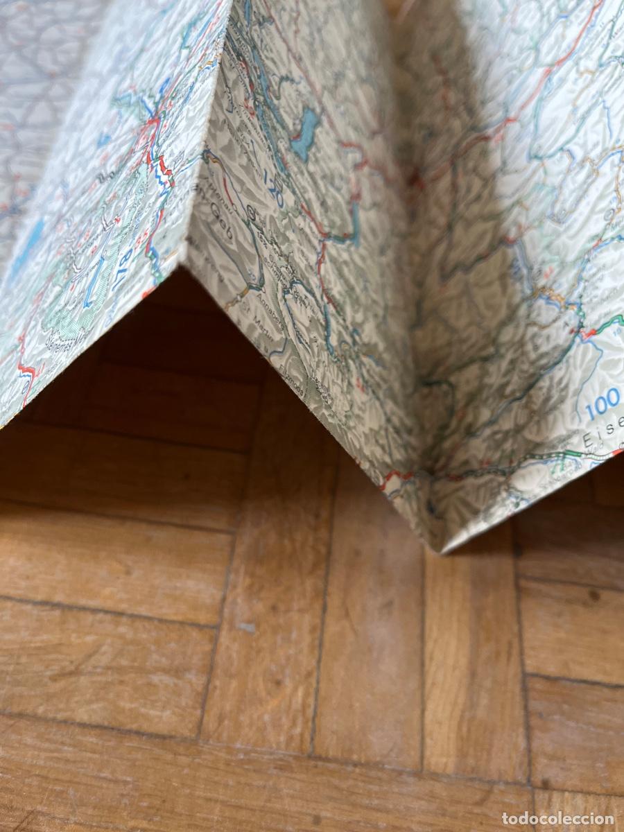 Otros art&iacute;culos de coleccionismo en papel: Mapa de carreteras de Austria de 1957 - Foto 4