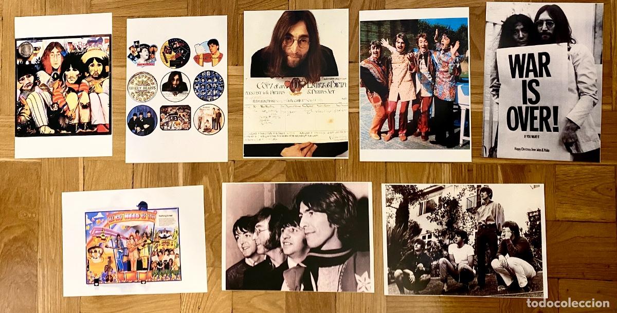 Otros art&iacute;culos de coleccionismo en papel: 8 postales de The Beatles - Foto 1