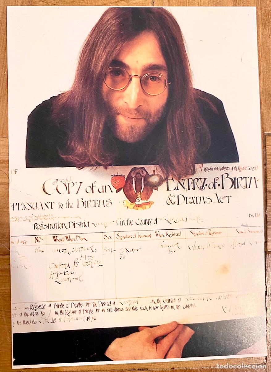 Otros art&iacute;culos de coleccionismo en papel: 8 postales de The Beatles - Foto 4