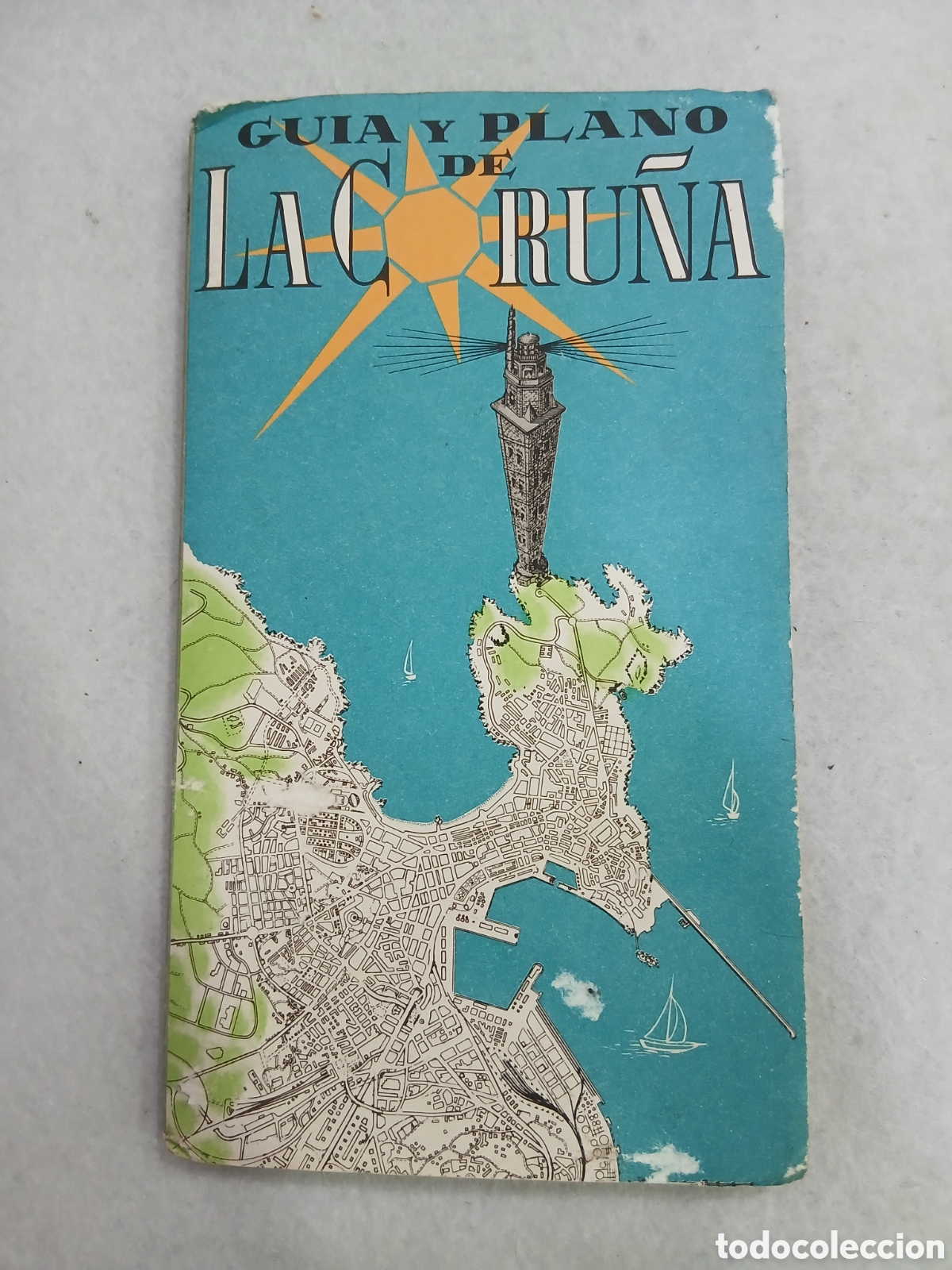 Otros Art&iacute;culos de Coleccionismo en Papel: Gu&iacute;a y plano de La Coru&ntilde;a. (L127)