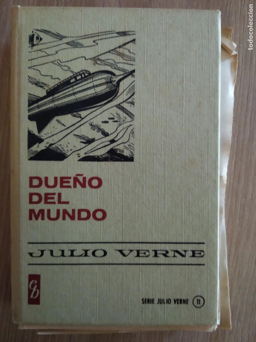 Otros Art&iacute;culos de Coleccionismo en Papel: LIBRO DUE&Ntilde;O DEL MUNDO JULIO VERNE EDITORIAL BRUGUERA