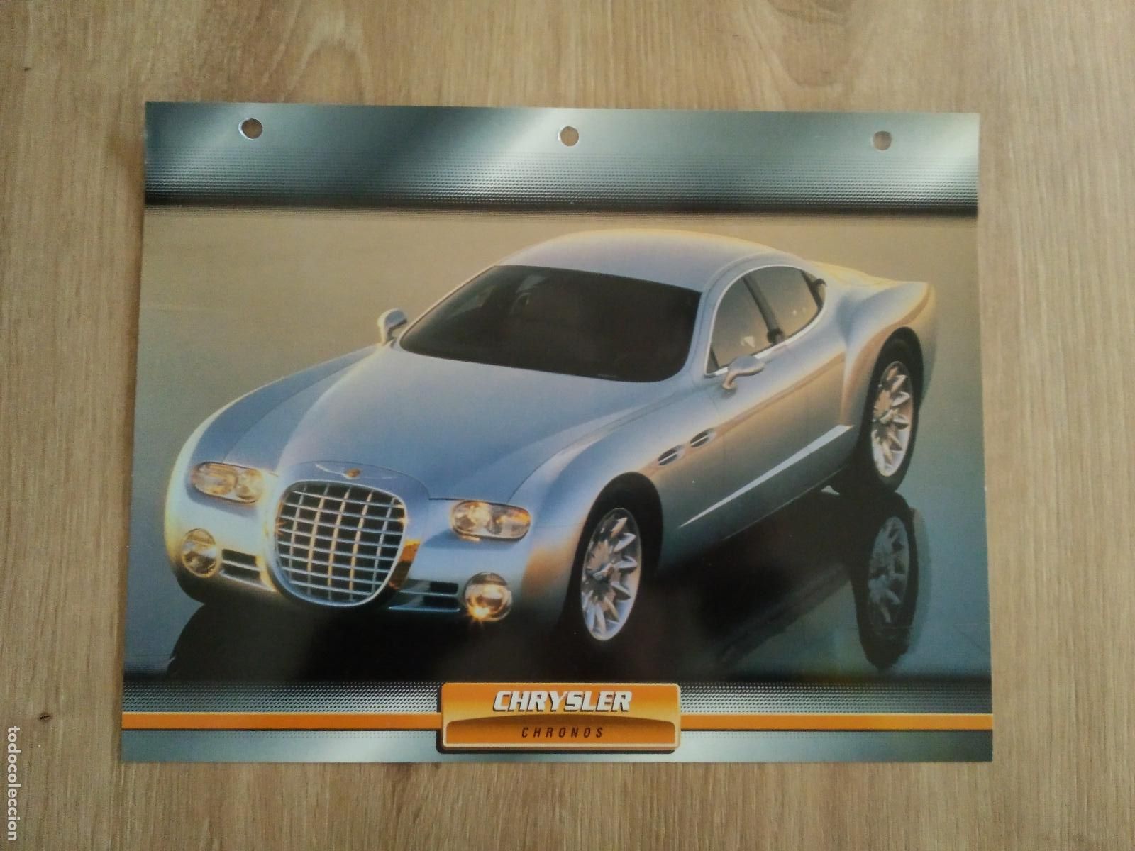 Otros Art&iacute;culos de Coleccionismo en Papel: LAMINA AUTOMOVILES DE ENSUE&Ntilde;O COLLECTION DE PLANETA DE AGOSTINI CHRYSLER CHRONOS