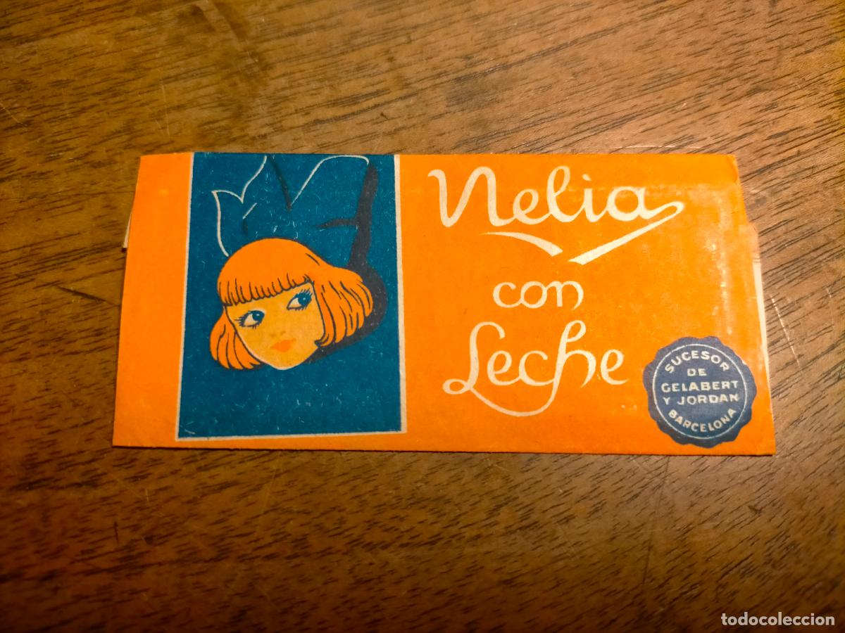 Paper Collecting Others: Sobre Nelia con leche sucesor de Gelabert y Jordan Barcelona vac&iacute;o chocolate