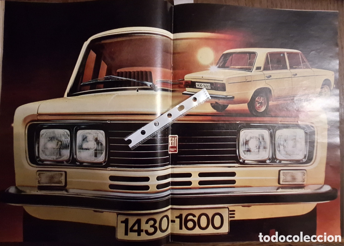 Otros Art&iacute;culos de Coleccionismo en Papel: Publicidad autom&oacute;vil seat 1430 1600 de 1973