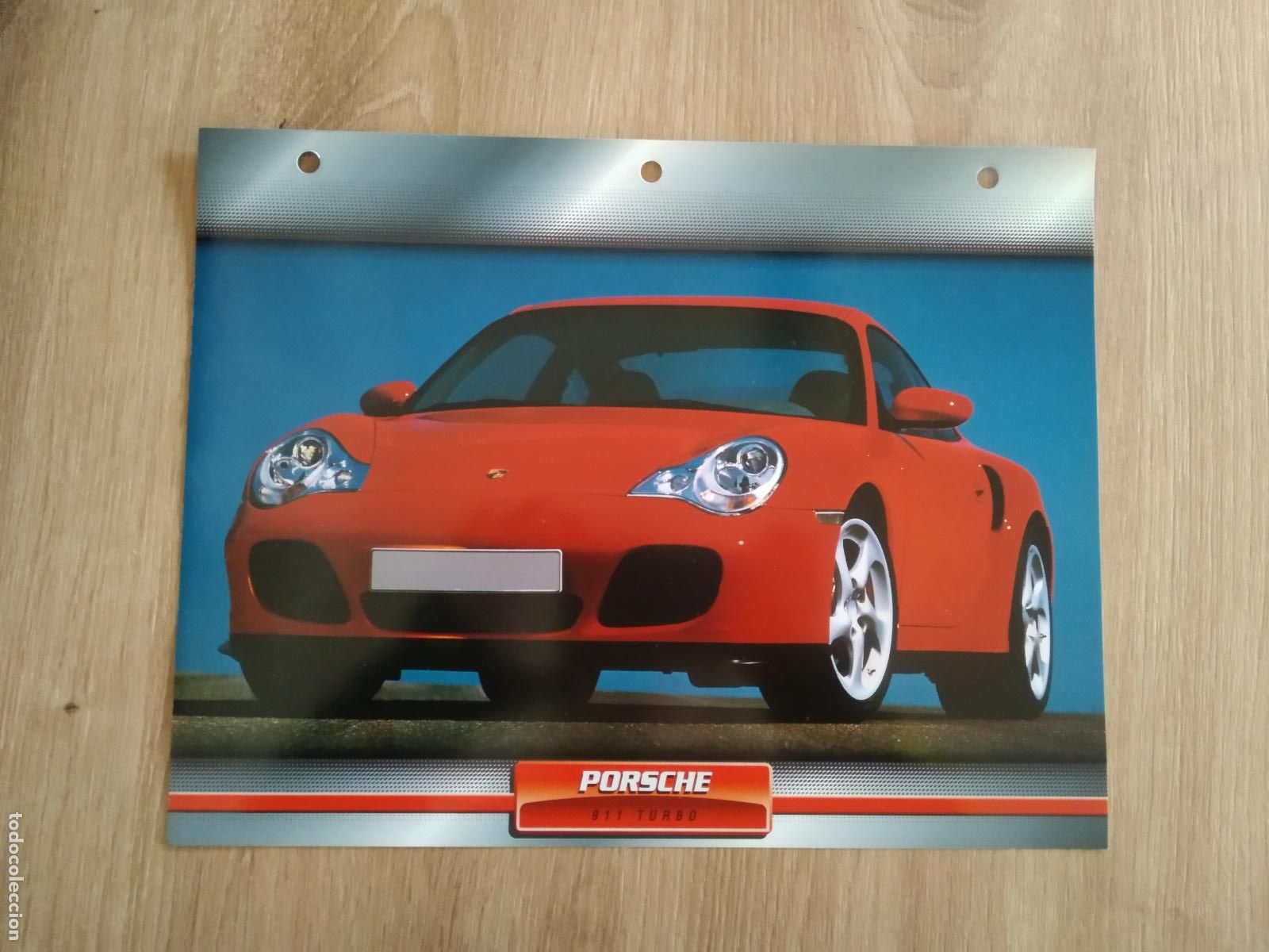 Otros Art&iacute;culos de Coleccionismo en Papel: LAMINA AUTOMOVILES DE ENSUE&Ntilde;O COLLECTION DE PLANETA DE AGOSTINI PORSCHE 911 TURBO